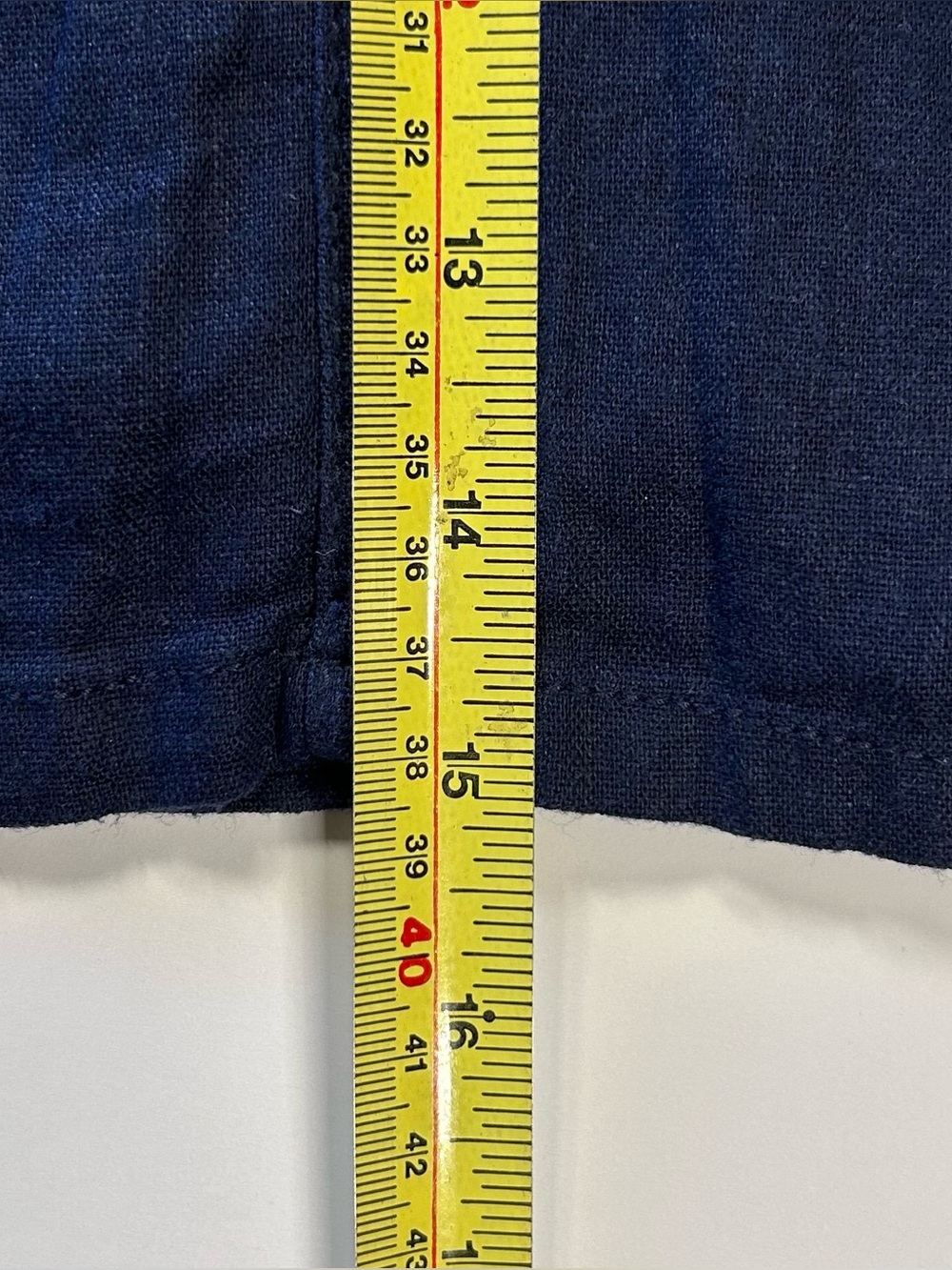 Reitmans Navy Blue Linen Blend Skort Women’s Size 4 Drawstring Utility Pockets - Picture 7 of 11
